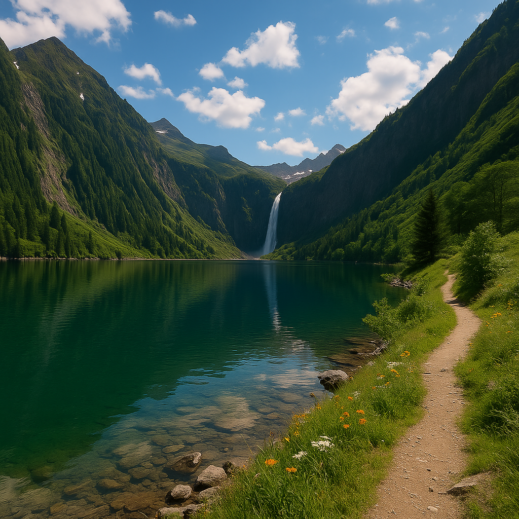 Randonnée au lac d'Oô