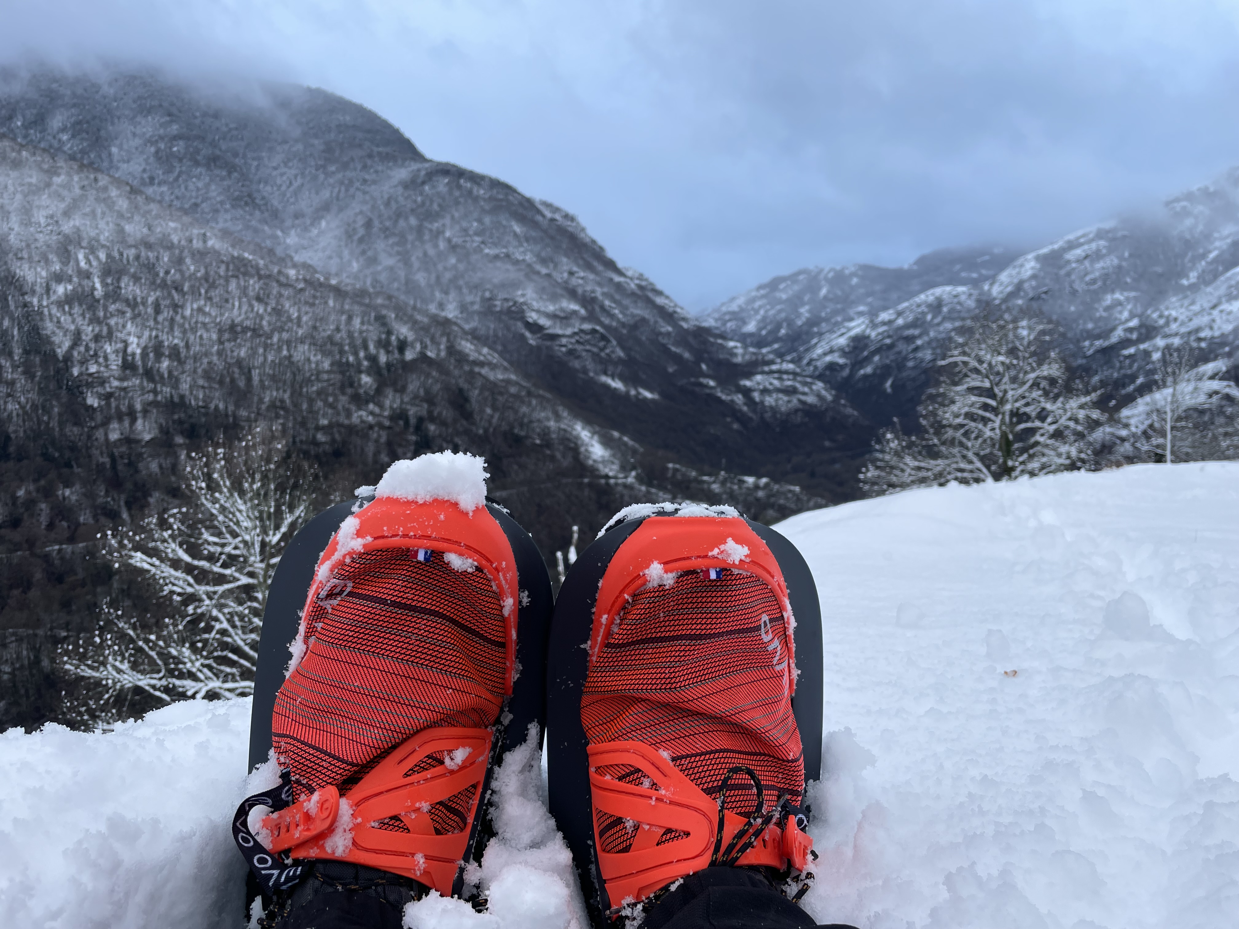 Avec la première neige, les randonnées raquettes